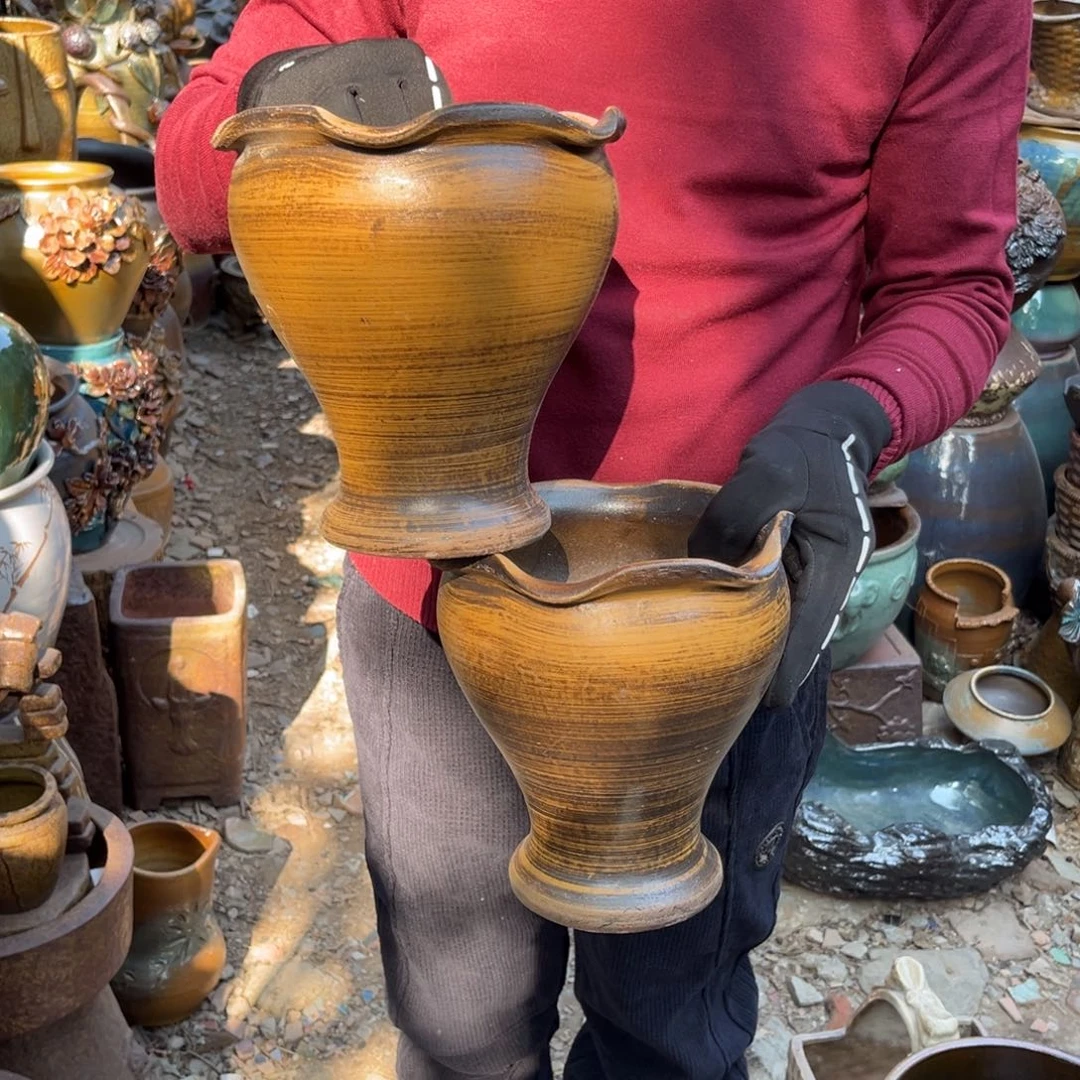 红陶高21口20有孔