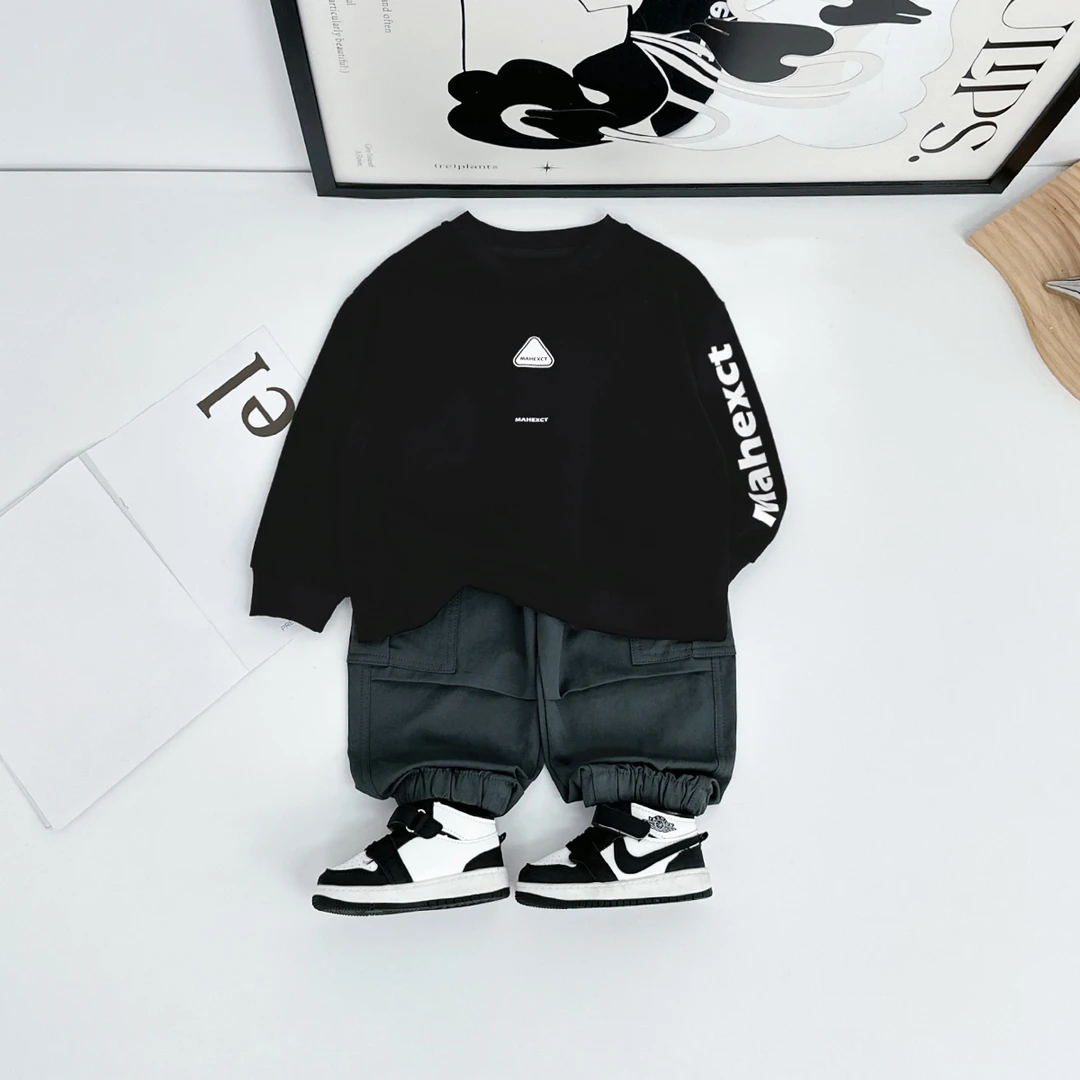 儿童T恤长袖打底衫2025新款秋装男童春秋 BDQ25139 悠悠童话童装