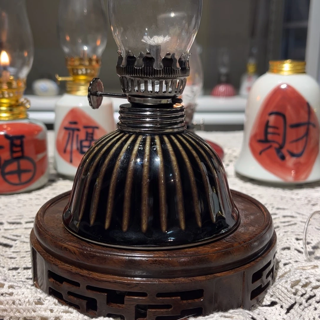 摆件景德镇陶瓷香薰灯