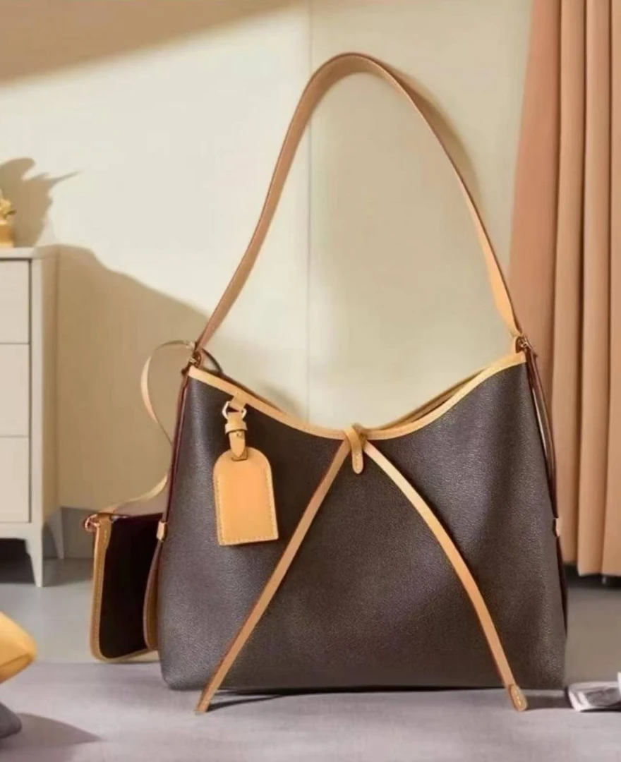 单肩真皮包包   neverfull菜篮子bb17cm