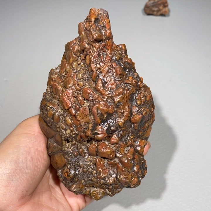 玛瑙/玉髓车挂合金石****缘374