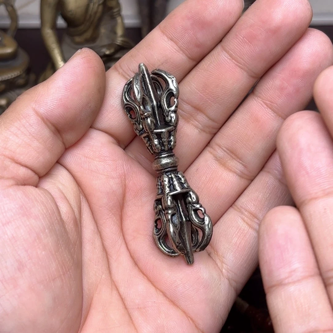 铜星月菩提挂件菩提