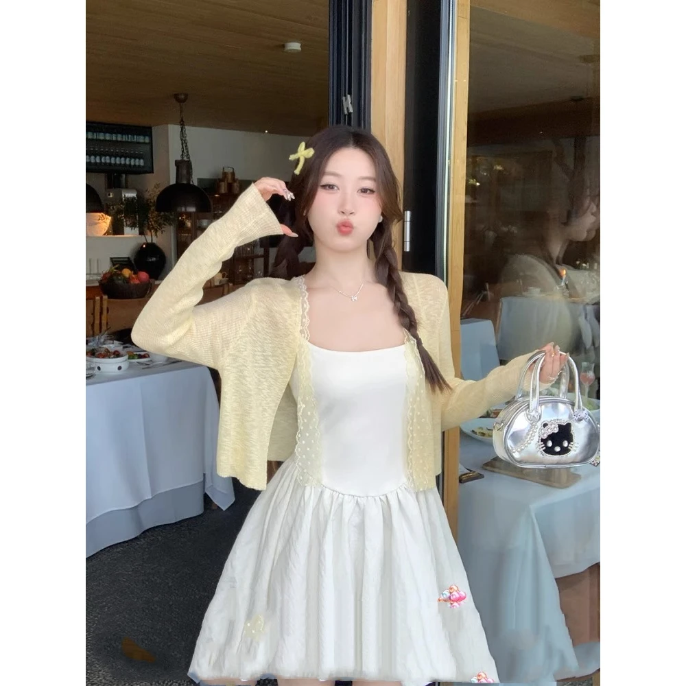 小外搭罩衫开衫2025新款夏季防晒上衣女夏日轻薄外套空调衫