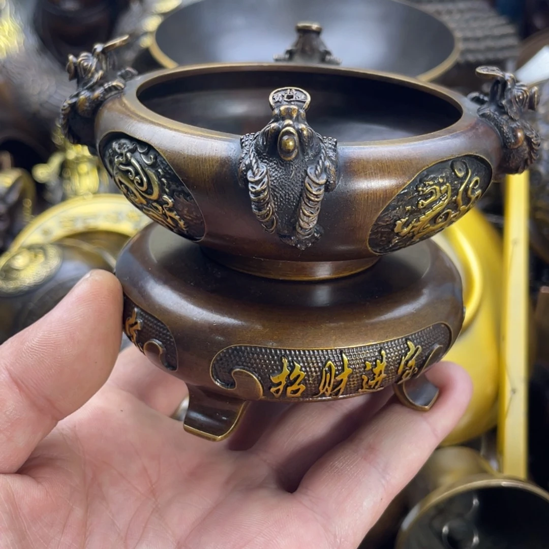 铜器工艺品办公室摆件