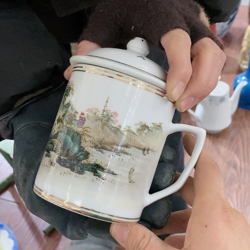 【闪购商品】瓷片睡****叔景德镇现代工艺品