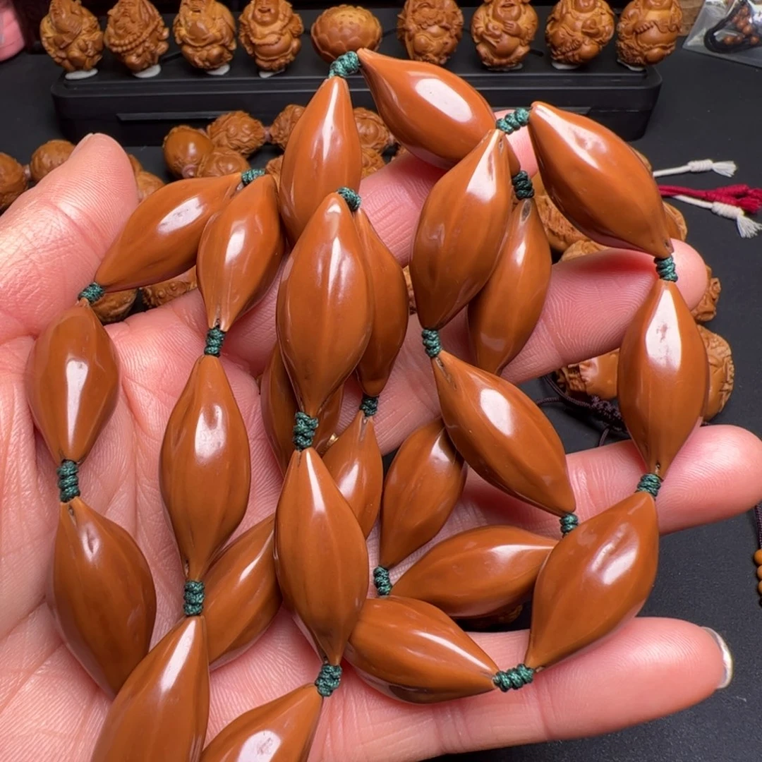 橄榄核手串/手链橄榄核雕刻的核雕25颗作品