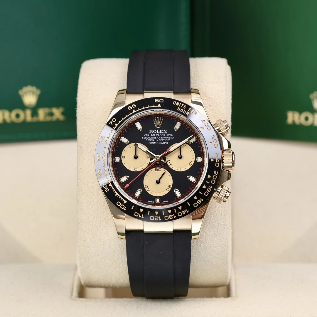 95新 Rolex/劳力士 116518 18k黄金材质 40mm 2017年保卡