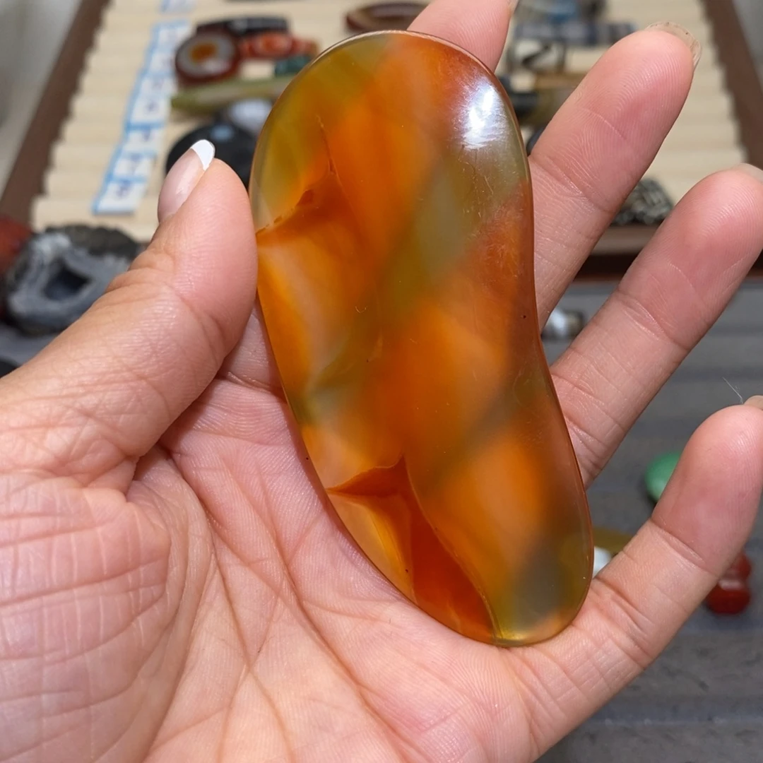 三***吉玛瑙/玉髓未镶嵌手链