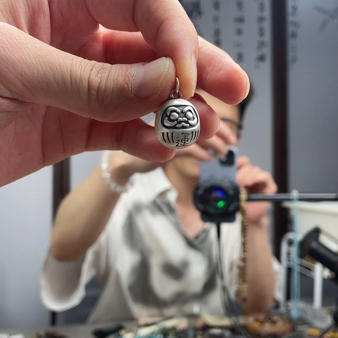 水晶手链未镶嵌招运吊坠不带链子