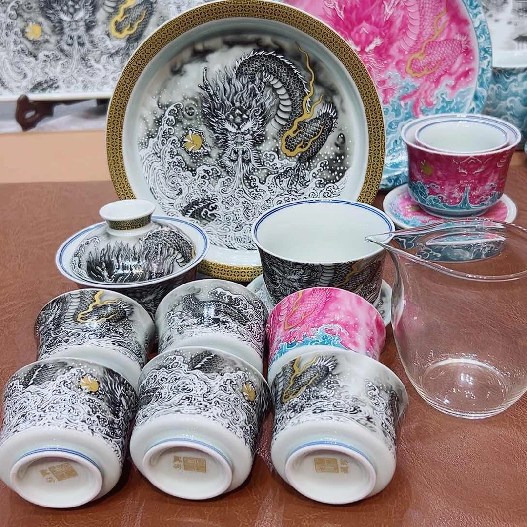 摆件风**发景德镇陶瓷艺术