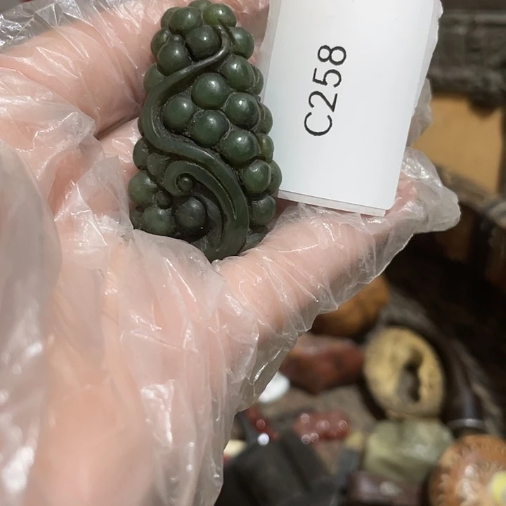景***哥瓷片c258工艺品222