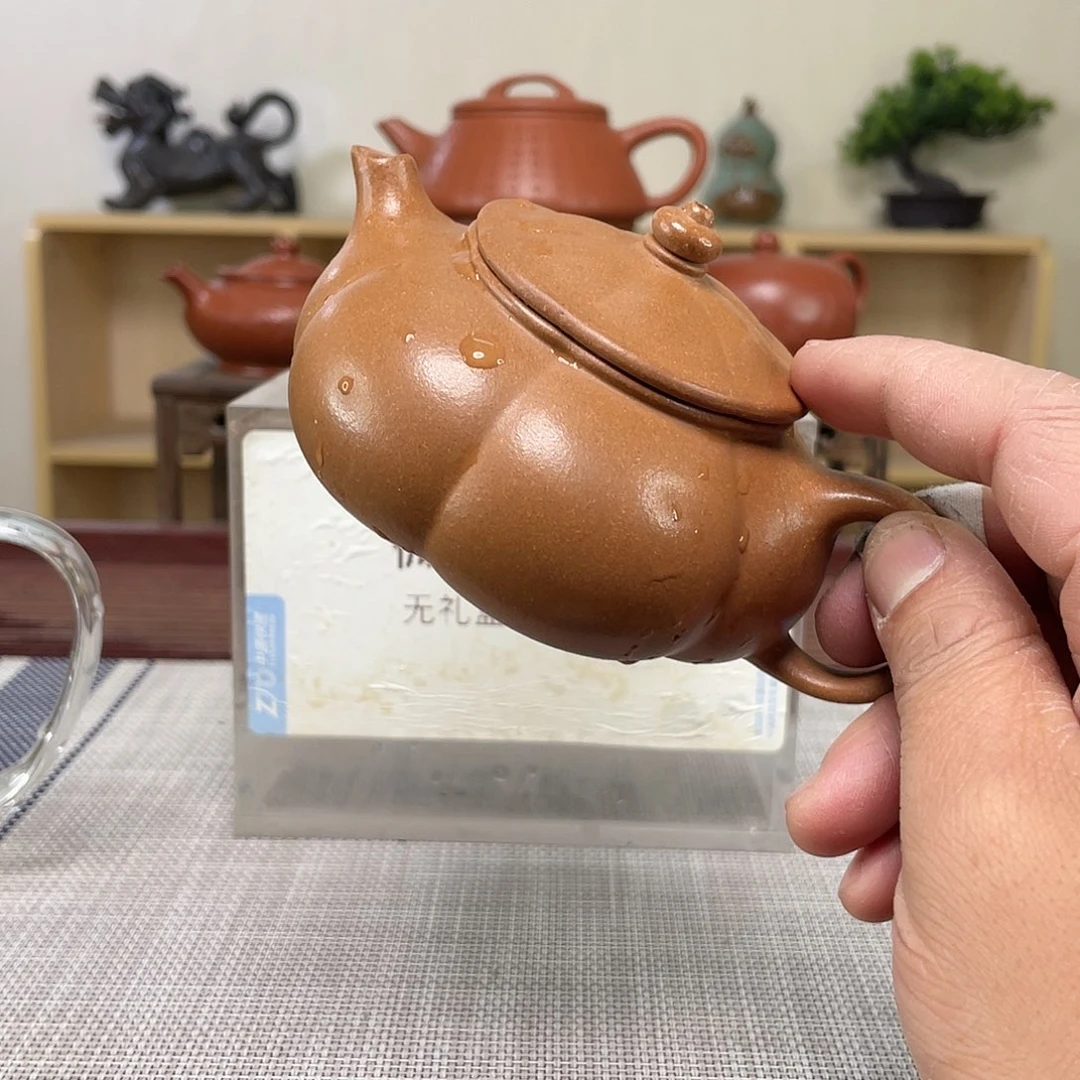紫砂茶壶微瑕处理