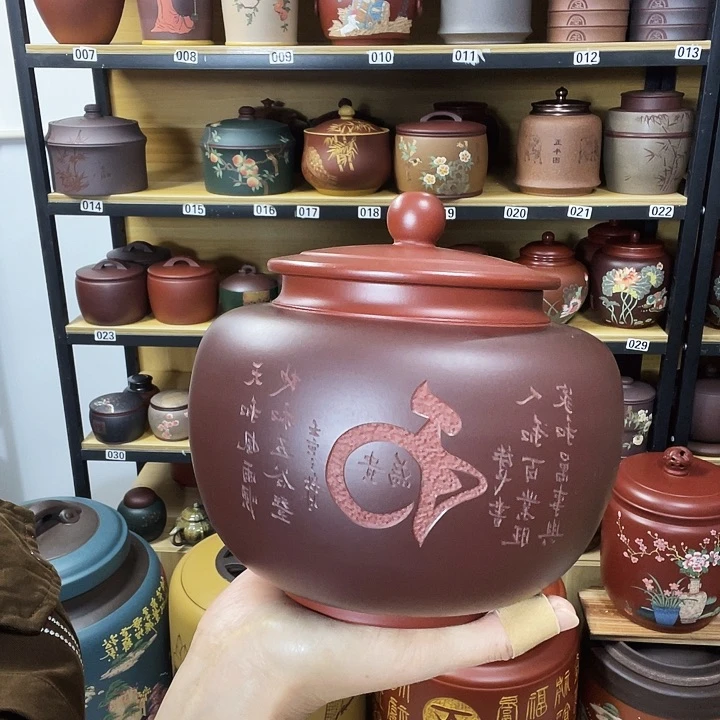 紫砂茶叶罐紫砂茶叶罐
