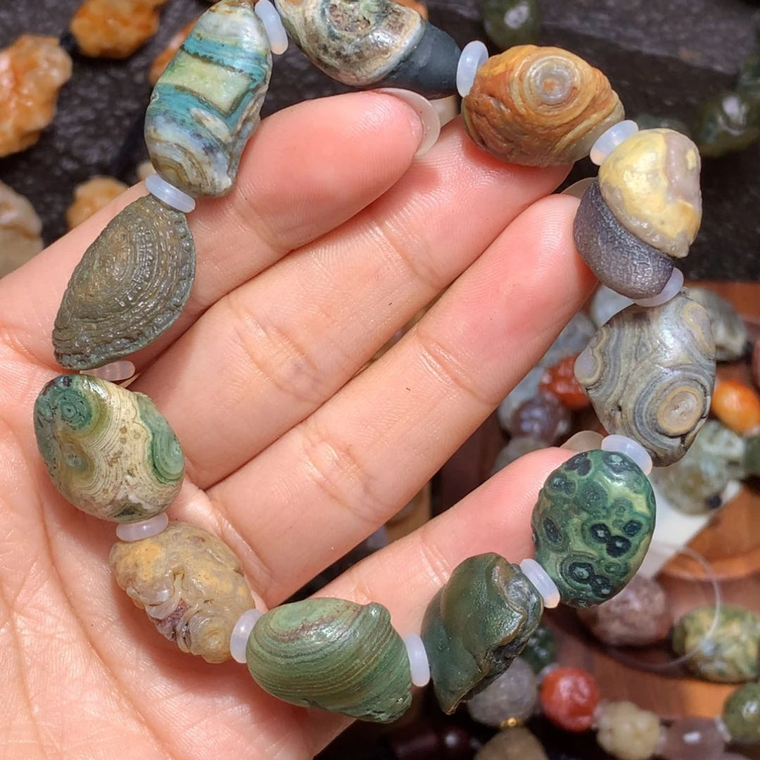 未镶嵌玛瑙/玉髓珠宝半成品