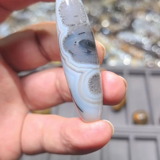 玛瑙/玉髓合金颈饰