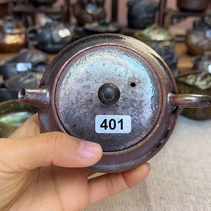 裸柴烧陶瓷手工茶器