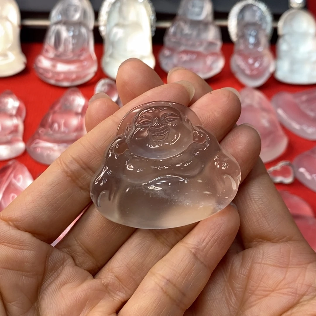 绊***石石英质玉未镶嵌吊坠