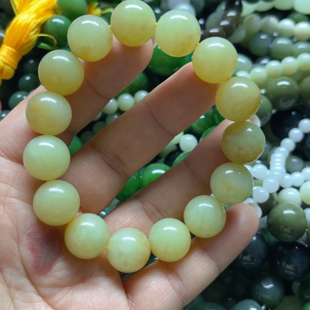 和田玉手链未镶嵌