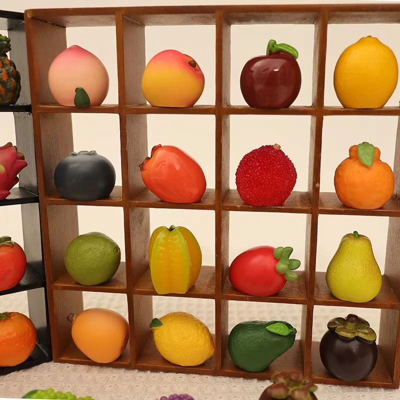 【对对碰】水果盲袋【现场代拆】树脂仿真写实水果DIY摆件潮流玩具