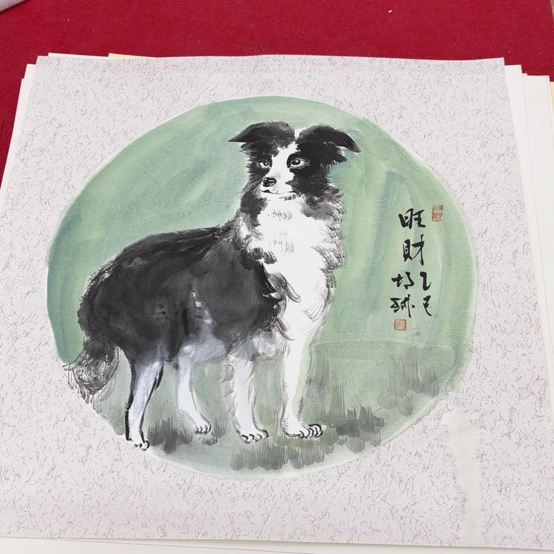 国画花鸟的翅膀是一种