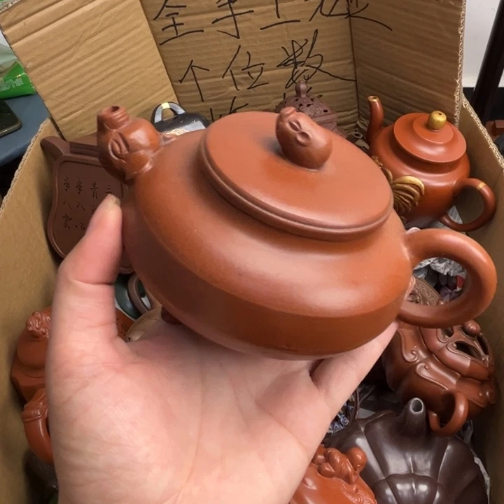 段泥茶壶紫砂壶是