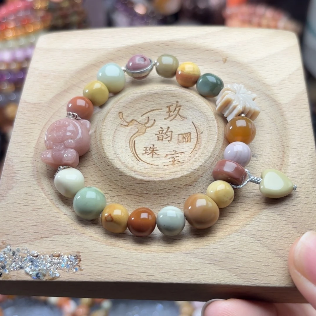 未镶嵌石英质玉珠宝半成品