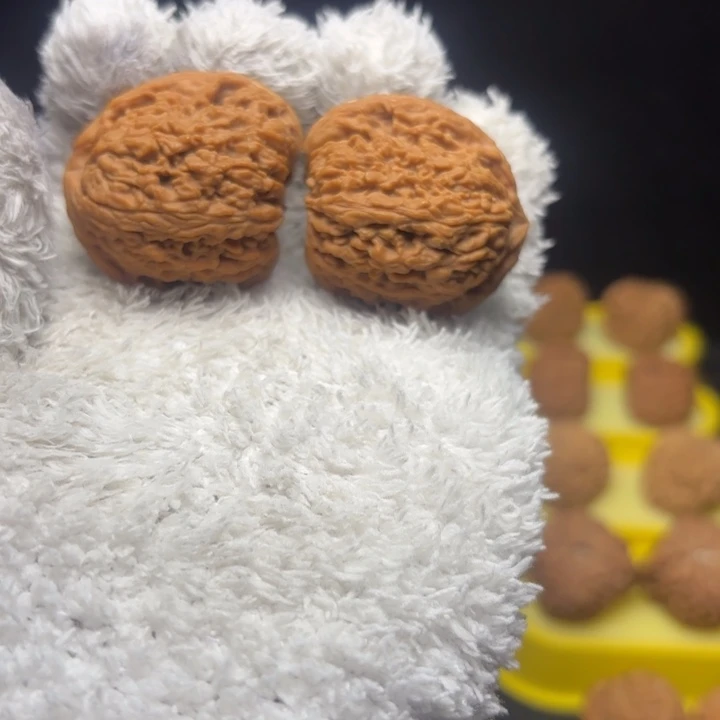 把件文玩核桃凹底拉屎属型天残40尺3