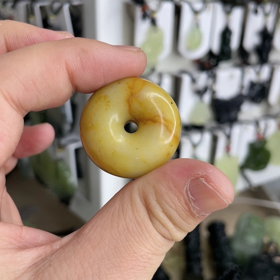 【闪购商品】岫玉颈饰未镶嵌微*平安