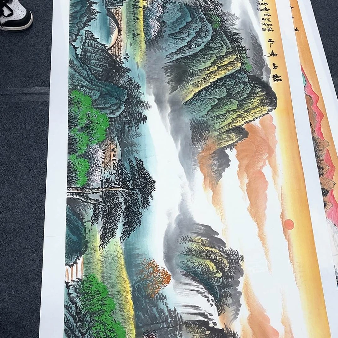 国画宣纸国画作品纯手绘