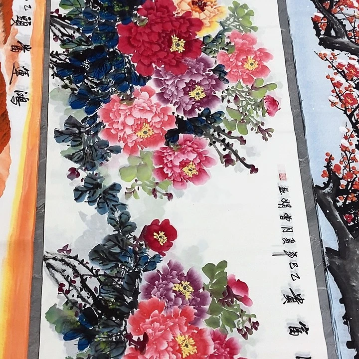 小周画廊的直播间