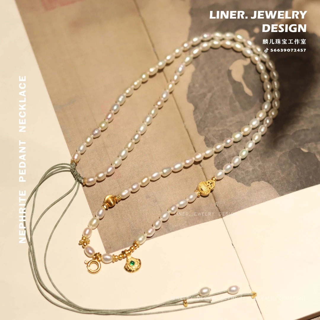 【包姐专属】  锦婉容   天然淡水珍珠原创设计万能项链