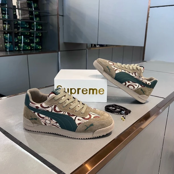 秋季新款洋气百搭舒适时尚潮流休闲运动潮男鞋