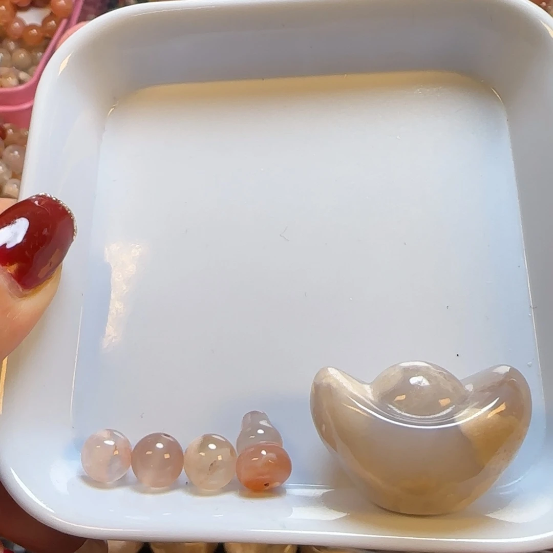 玛瑙/玉髓珠宝半成品未镶嵌心*