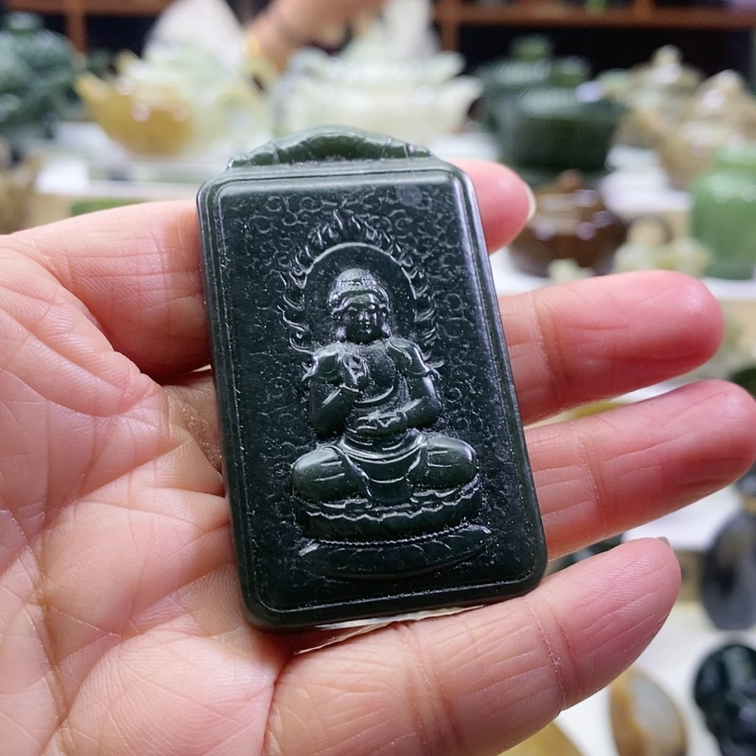 和田玉挂件未镶嵌