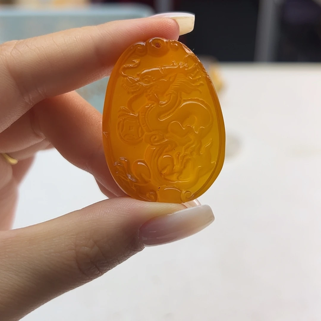 玛瑙/玉髓未镶嵌吊坠(不含链)