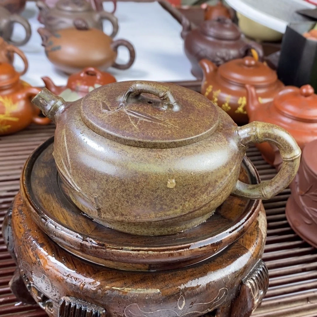 茶壶紫泥原矿手工147