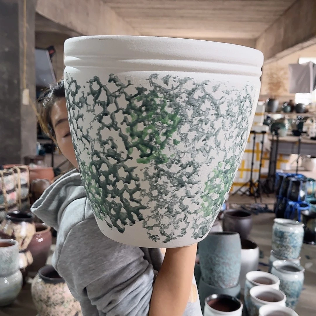 王嫂花盆1104-422高30口30