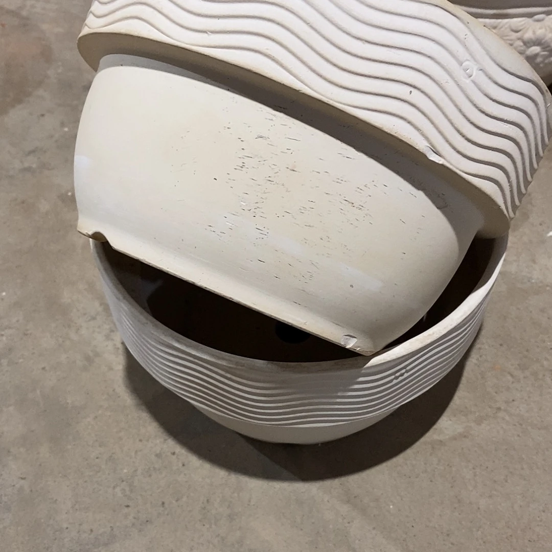 瑕疵白陶20×12-2