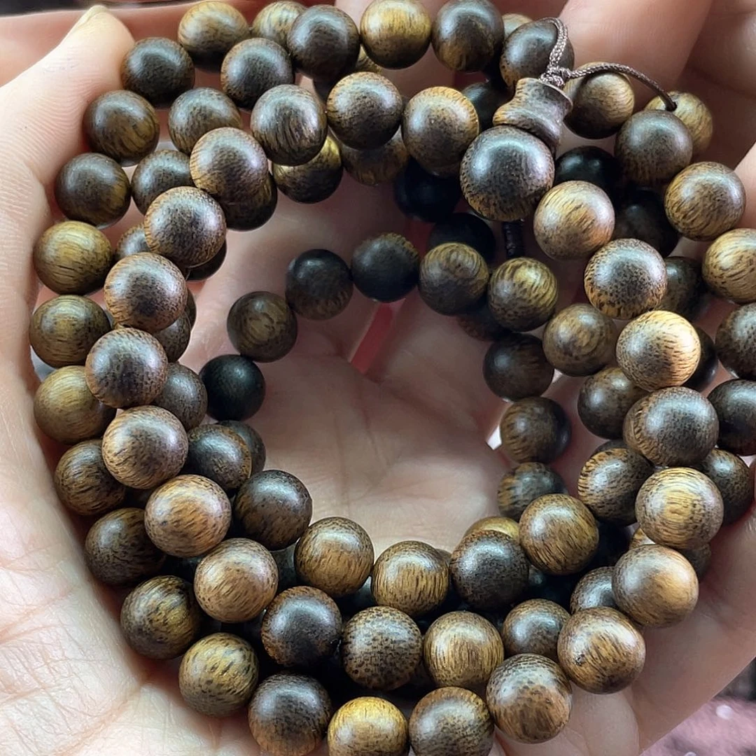 手串沉香老*越南芽庄白棋