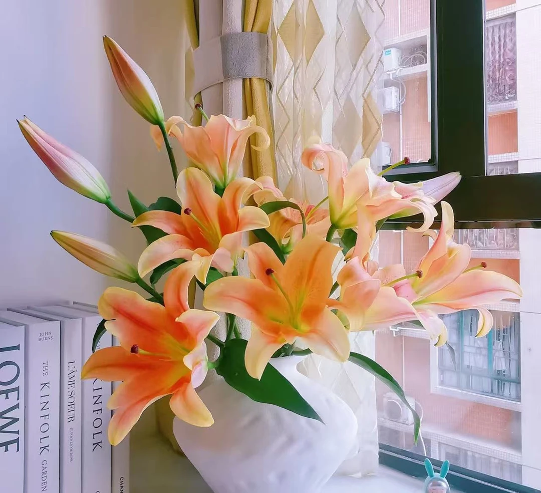 小王【多头一见钟情香水百合】百合鲜花云南鲜花