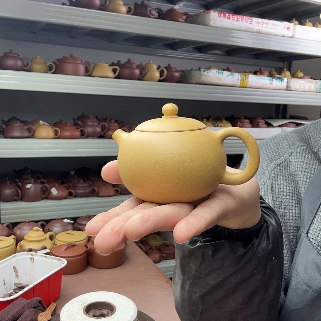 茶壶紫砂西施壶微瑕