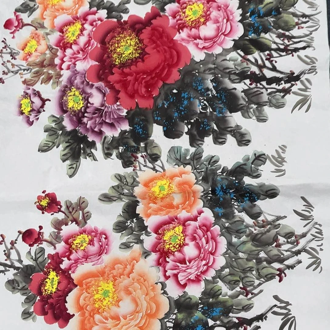 国画国画作品宣纸纯手绘