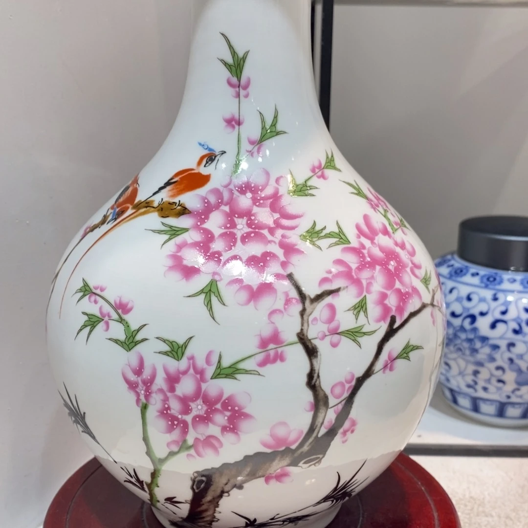 瓶景德镇陶瓷花瓶摆件