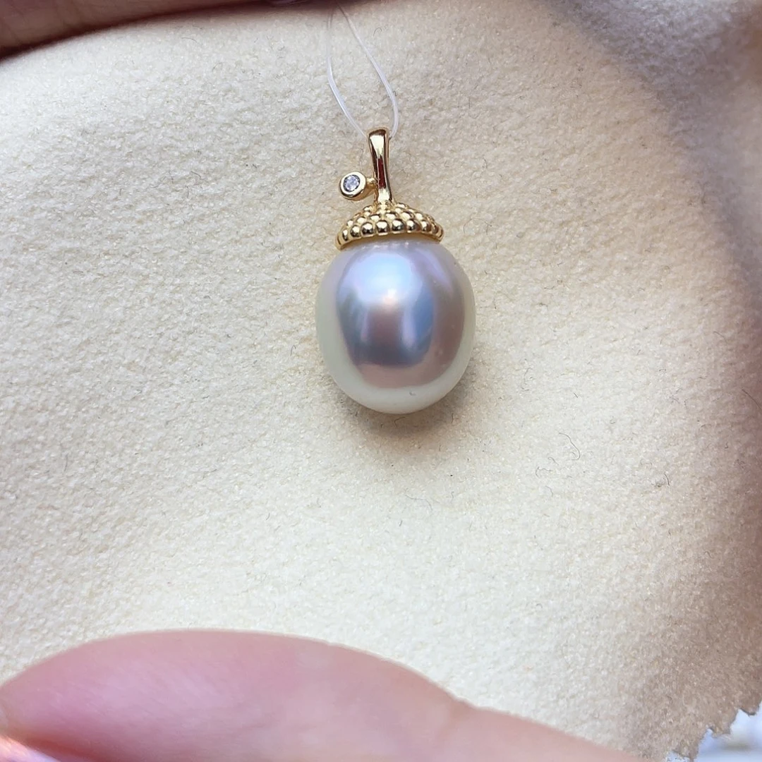 颈饰海水珍珠银S925镶嵌w74