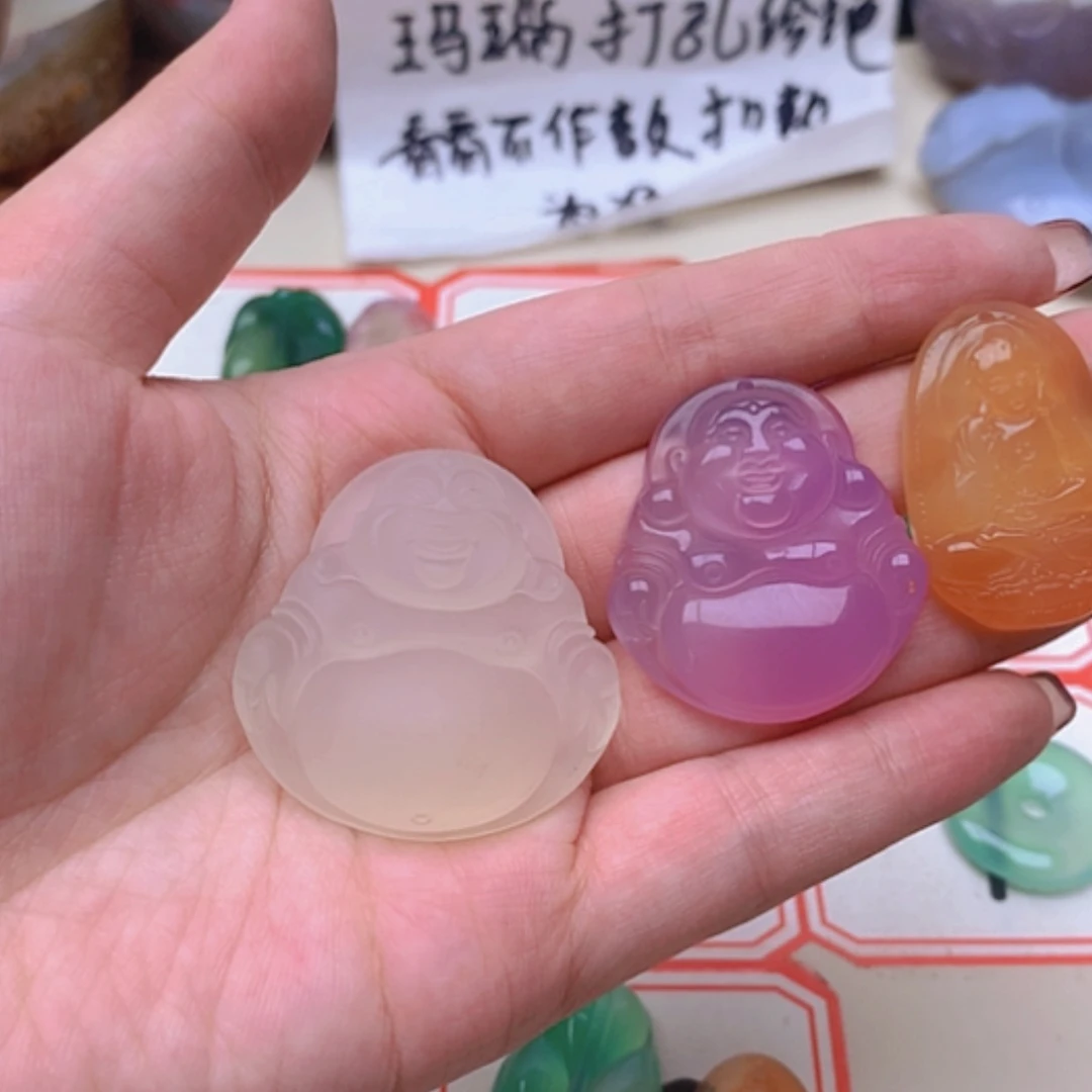 【闪购商品】玛瑙/玉髓未镶嵌珠宝半成品王