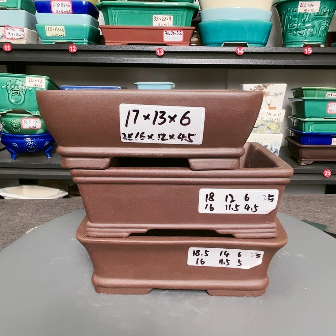 红陶紫砂花盆里面