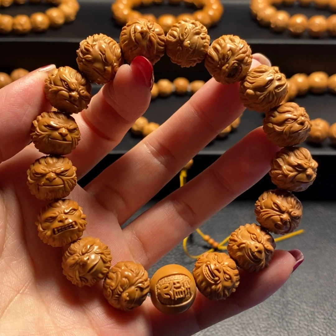 猴头核桃手串新款大圣