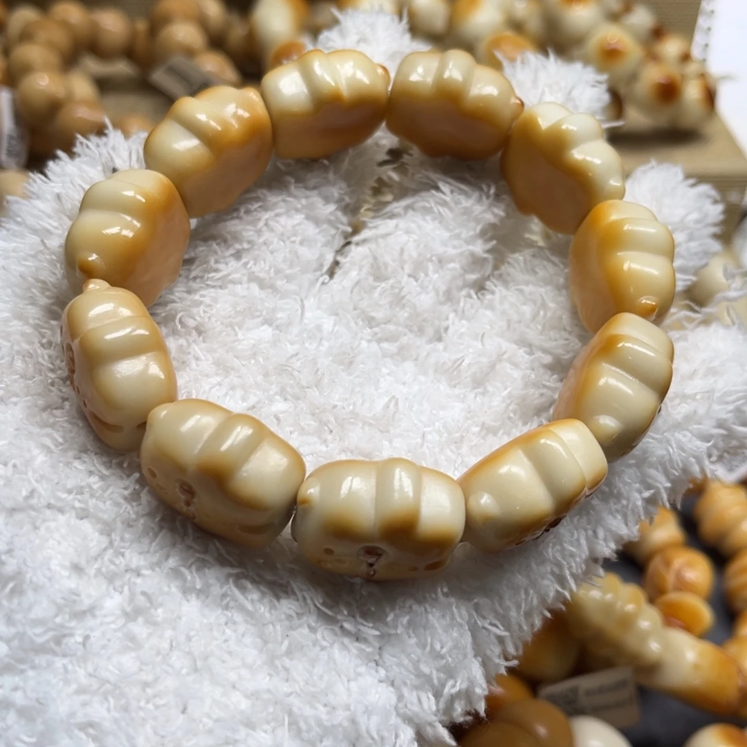 菩提根/象牙果吊坠143炭烤猫饼微瑕