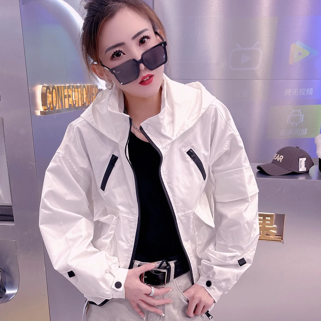欧货连帽休闲外套