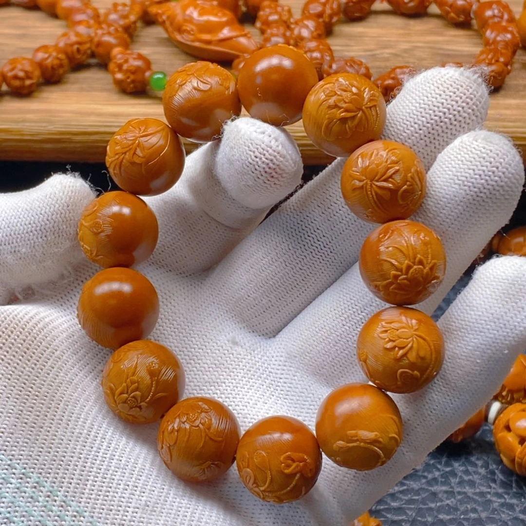 手串/手链橄榄核曹华老师1.75正圆，一品青莲，碧波青莲